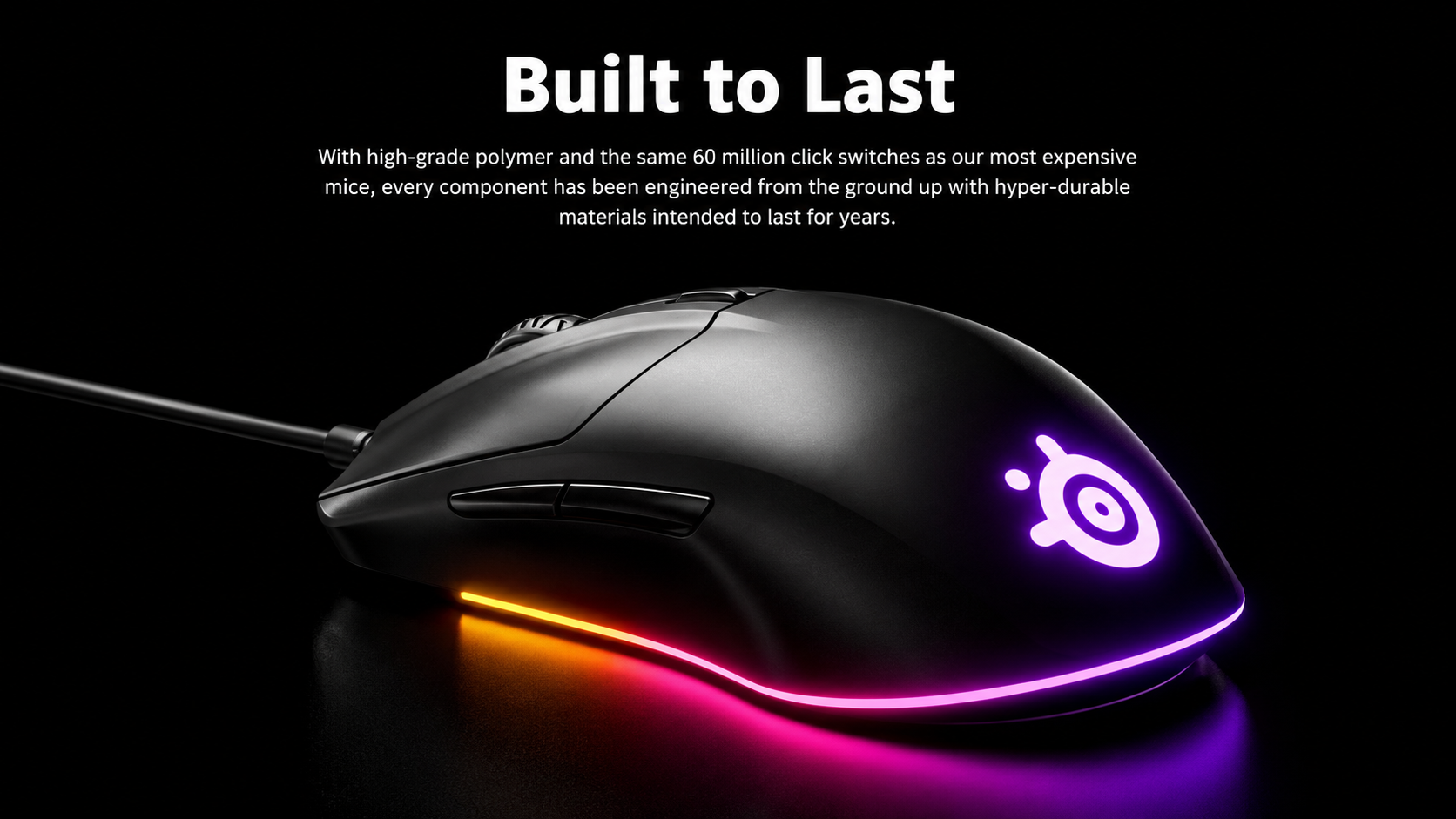 SteelSeries Rival 3 Gen 2 - Wired