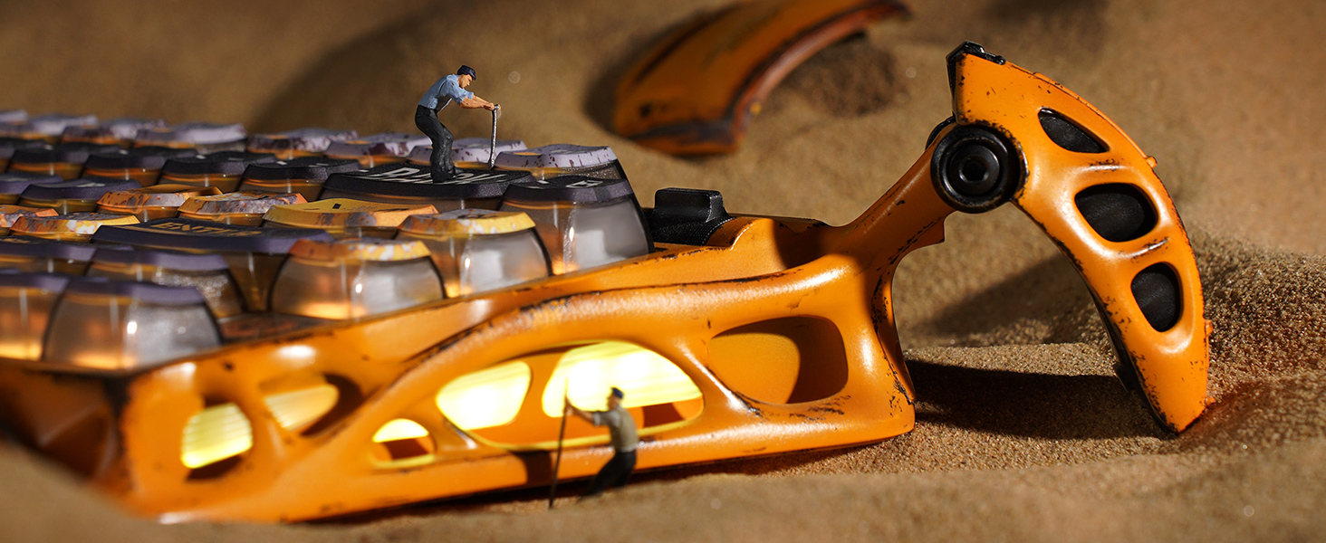 GravaStar Mercury K1 Pro - Battle Worn Yellow