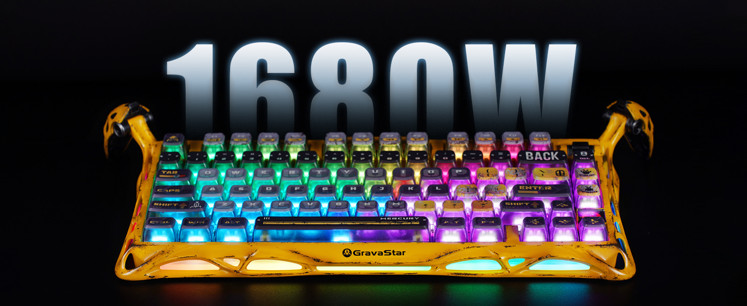 GravaStar Mercury K1 Pro - Battle Worn Yellow