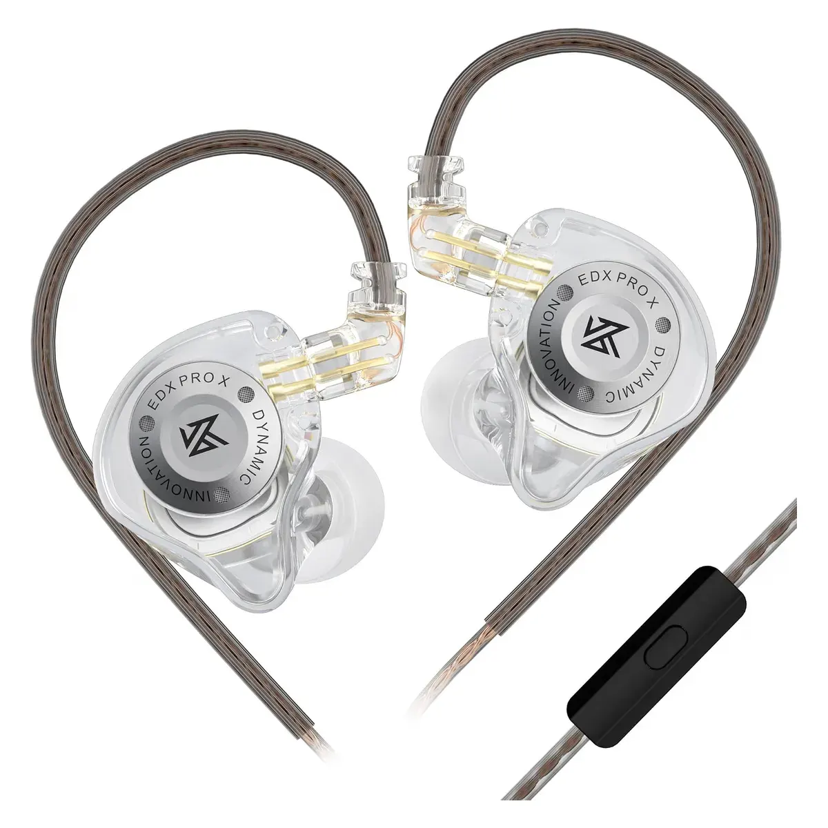 KZ EDX Pro X IEM – Crystal With Microphone