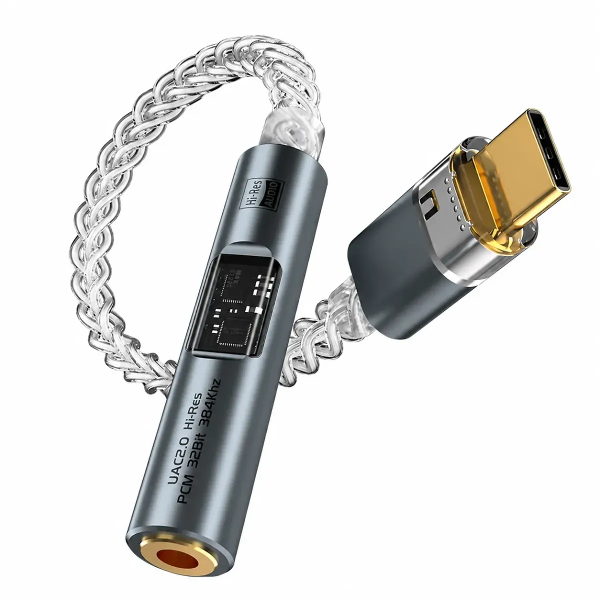 USB-C to 3.5mm HiFi DAC Adapter