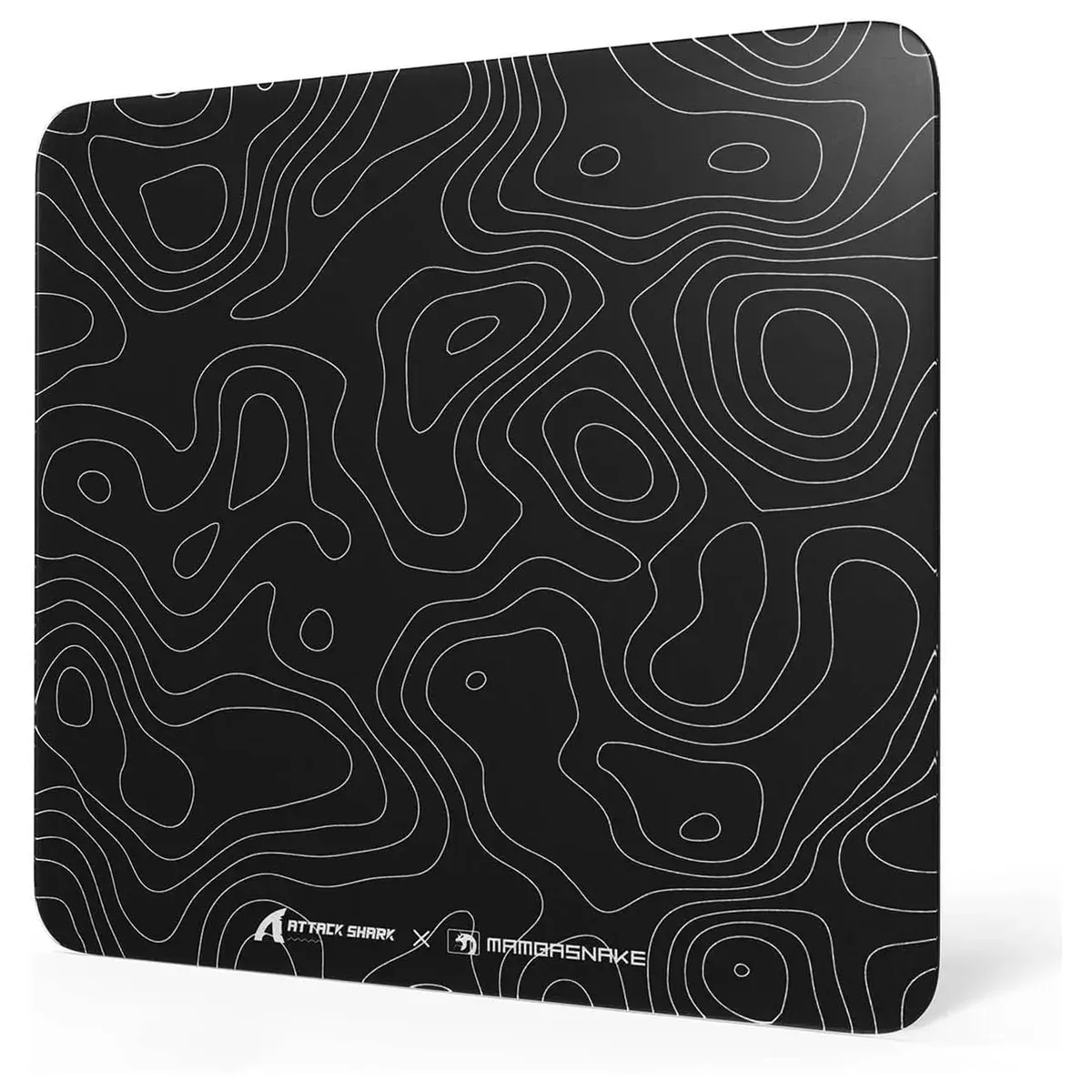 ATTACK SHARK CM05 Contour Tempered Glass Gaming Mouse Pad