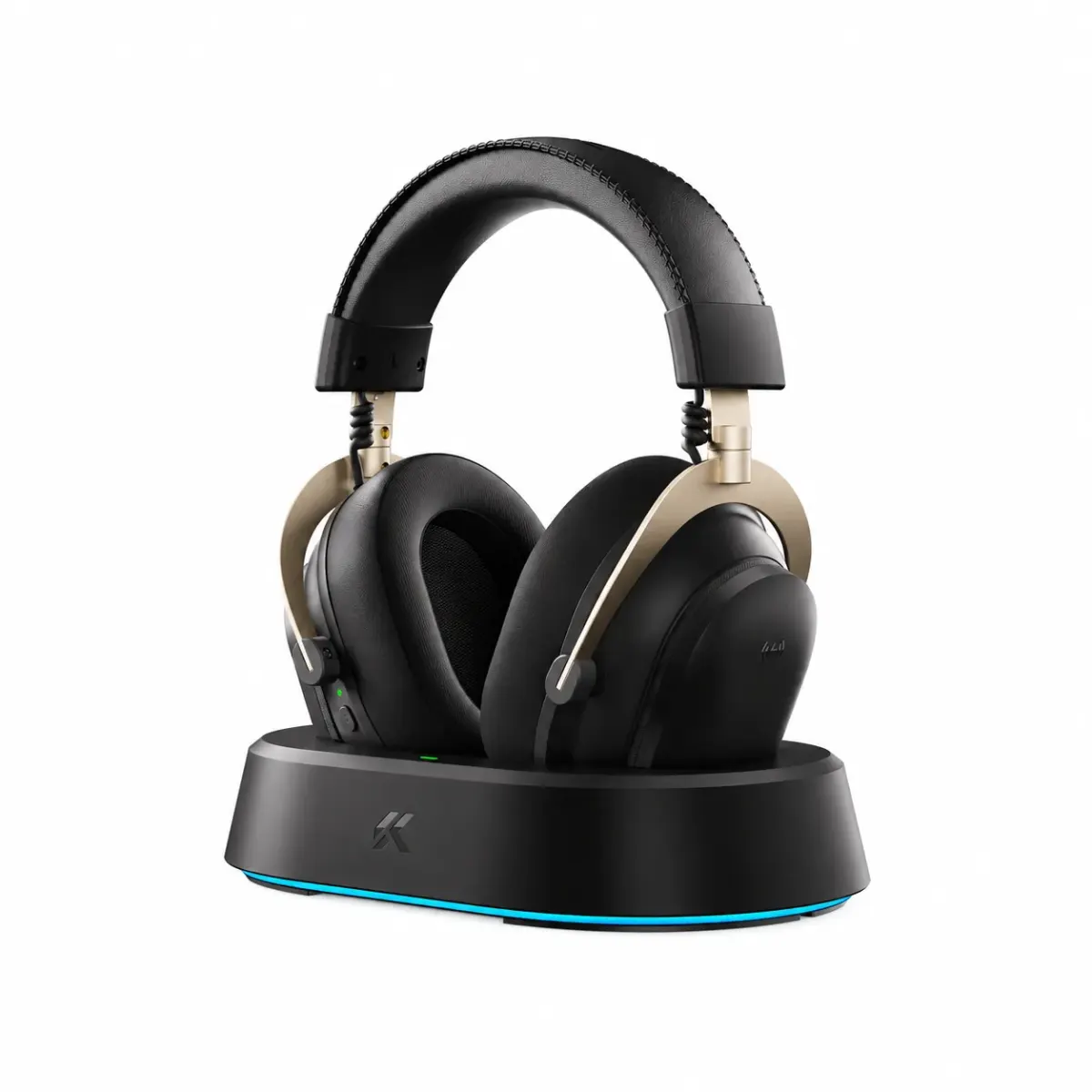 MCHOSE V9 Turbo Plus - Wireless Gaming Headset with Magnetic Charging Dock