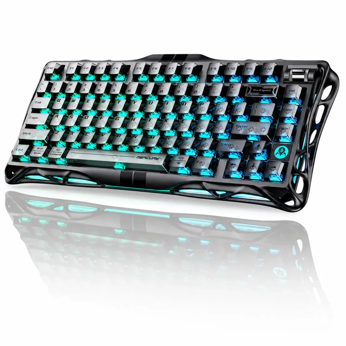 GravaStar Mercury V75 Hall Effect Gaming Keyboard - Stealth Black