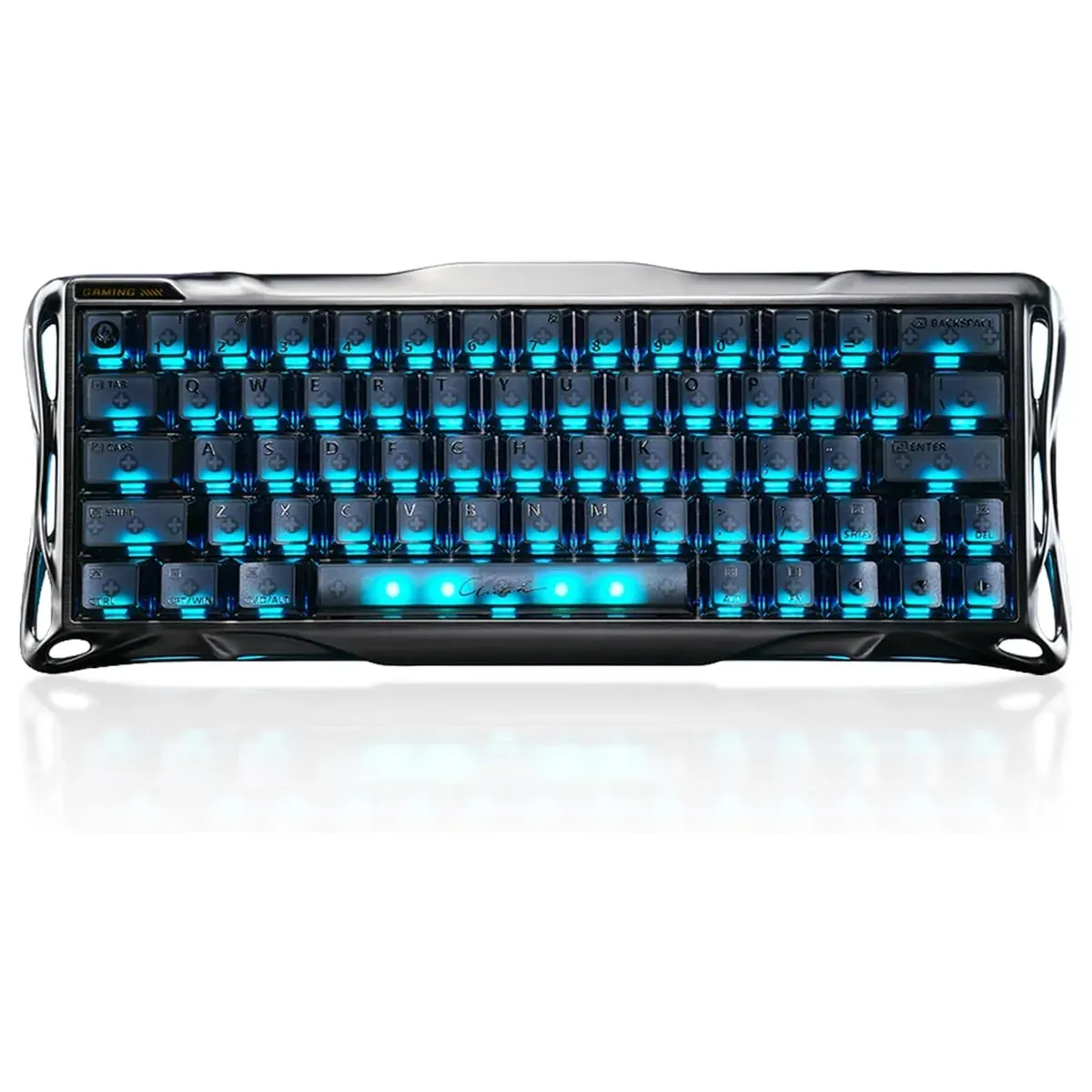 GravaStar Mercury V60 Pro Hall Effect Gaming Keyboard – Gunmetal Smoke