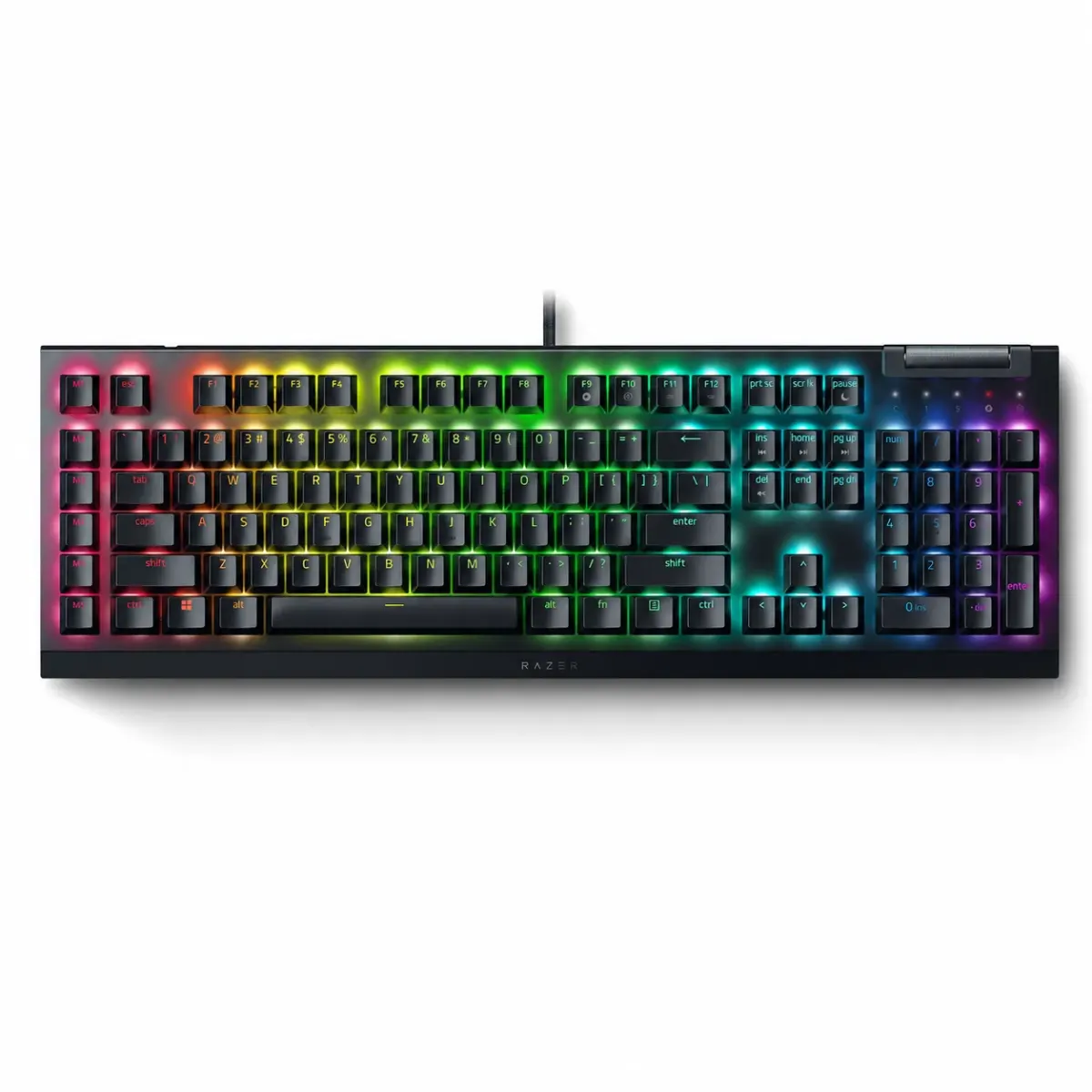 Razer BlackWidow V4 X Mechanical Gaming Keyboard - Yellow Switch