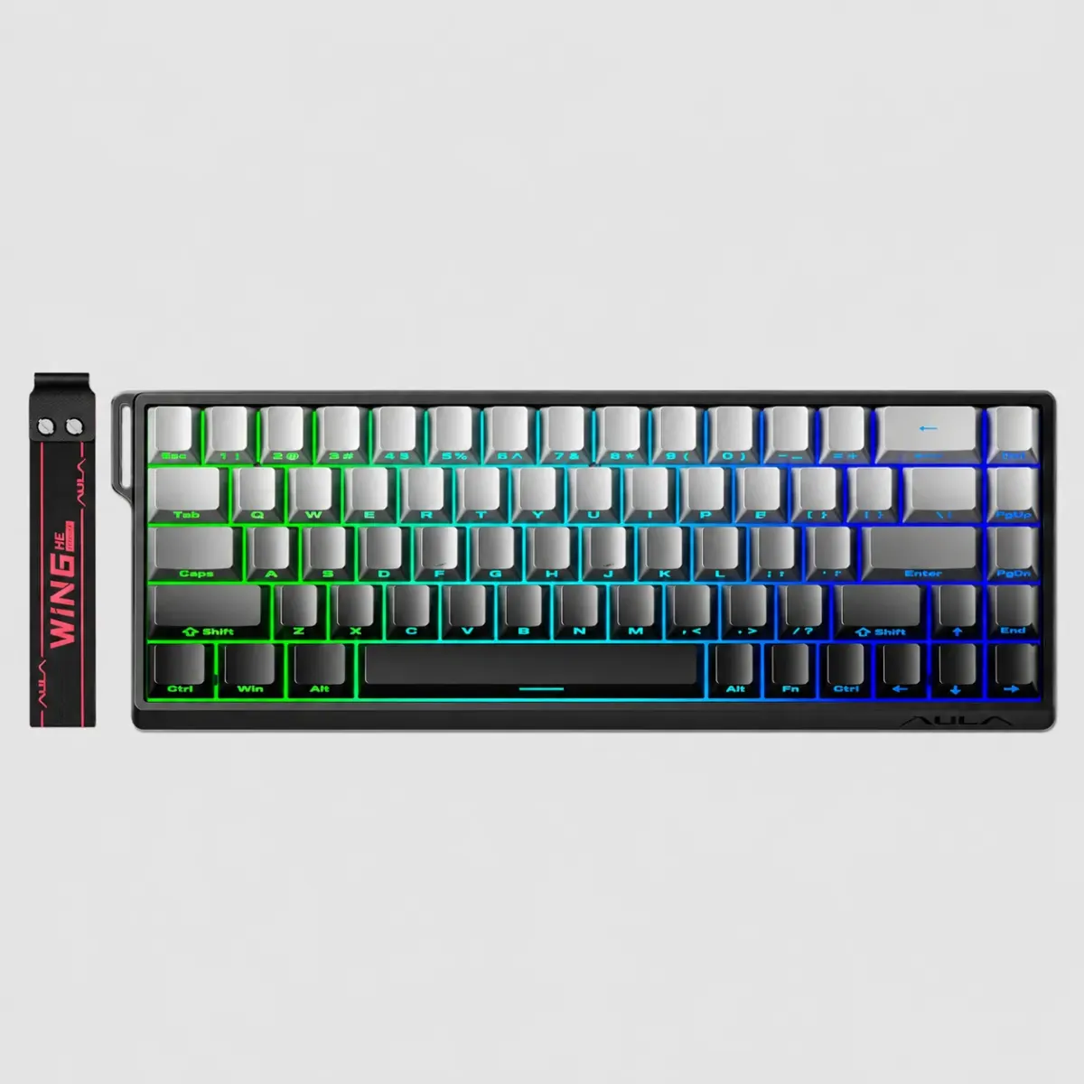 AULA WIN68 HE Hall Effect Gaming Keyboard – Gradient Gray