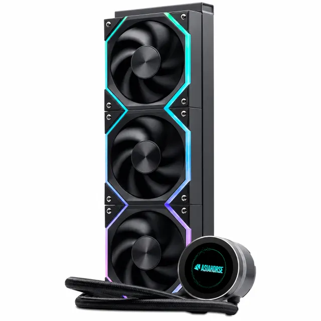 AsiaHorse Liquid Cooler - LCD 360 AIO Tray Box