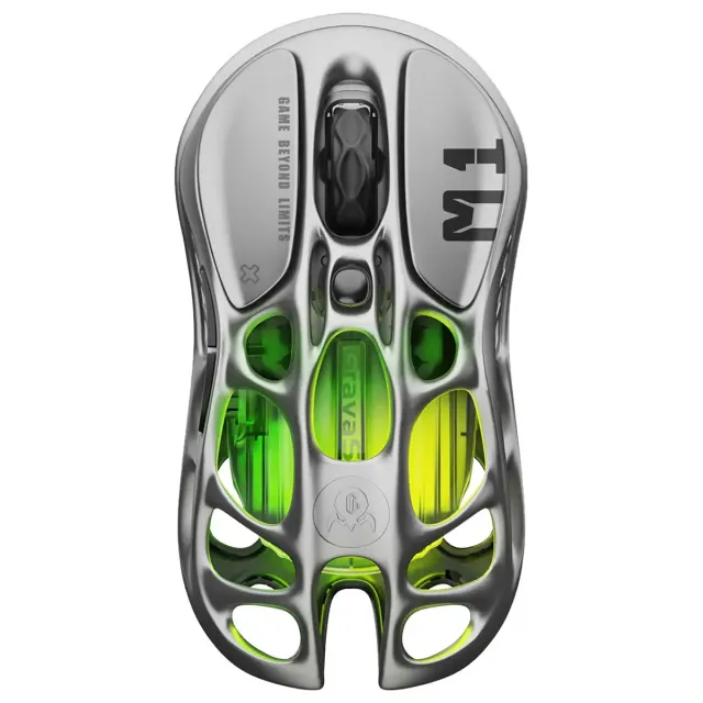 GravaStar Mercury M1 Pro Wireless Gaming Mouse – Gunmetal Gray