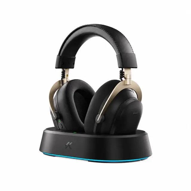 MCHOSE V9 Turbo Plus - Wireless Gaming Headset with Magnetic Charging Dock