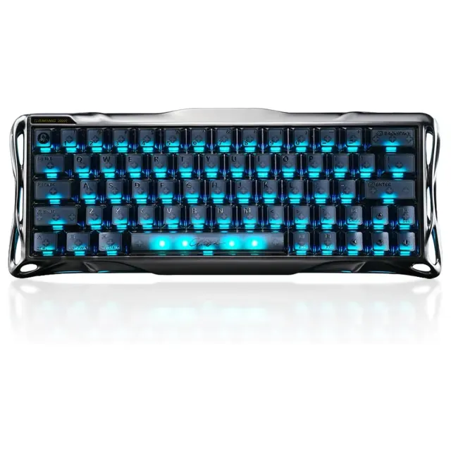 GravaStar Mercury V60 Pro Hall Effect Gaming Keyboard – Gunmetal Smoke