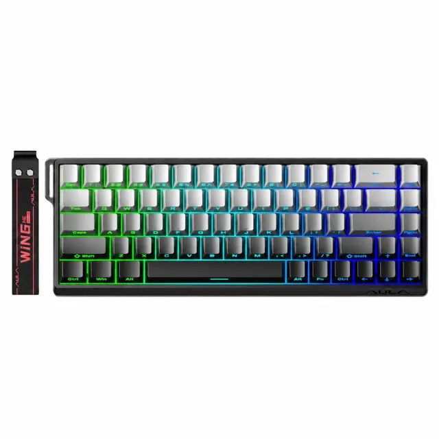 AULA WIN68 HE Hall Effect Gaming Keyboard – Gradient Gray